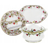 B013 PÓŁMISEK 33 cm Złocona Róża IWONA PORCELANA