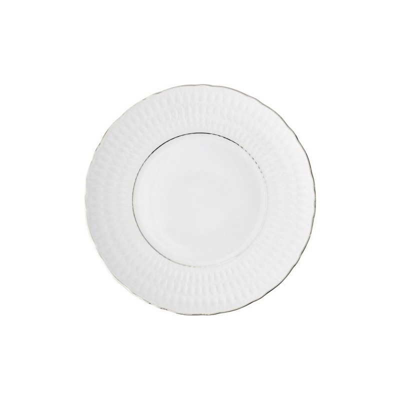 ĆMIELÓW SOFIA 3607 PLATYNOWA LINIA TALERZ DESEROWY 21 CM