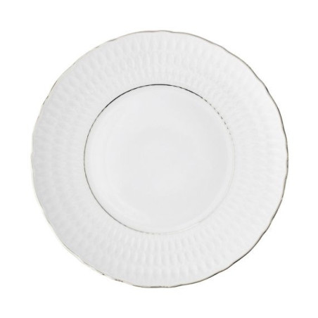 ĆMIELÓW SOFIA 3607 PLATYNOWA LINIA TALERZ DESEROWY 21 CM