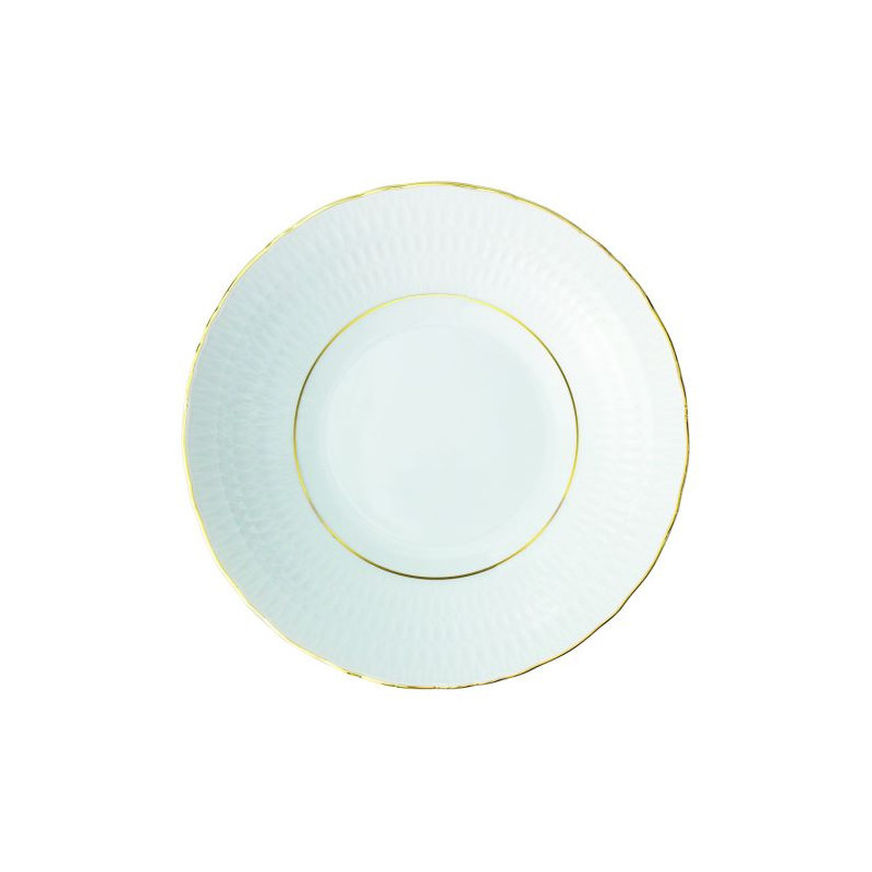 ĆMIELÓW SOFIA 3604 ZŁOTA LINIA TALERZ GŁĘBOKI 22 CM