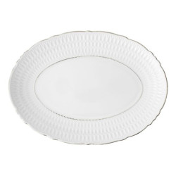 ĆMIELÓW SOFIA 3607 PLATYNOWA LINIA PÓŁMISEK 34 CM