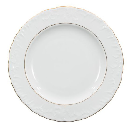 ĆMIELÓW ROCOCO 3604 ZŁOTA LINIA PÓŁMISEK OKRĄGŁY 32 CM