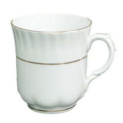 Kubek Chodzież Iwona porcelana 300 ml ZŁOTY PASEK