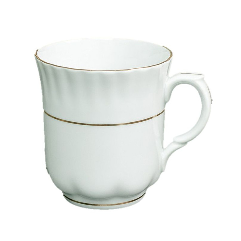 Kubek Chodzież Iwona porcelana 300 ml ZŁOTY PASEK