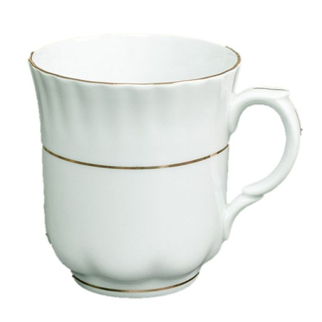 Kubek Chodzież Iwona porcelana 300 ml ZŁOTY PASEK