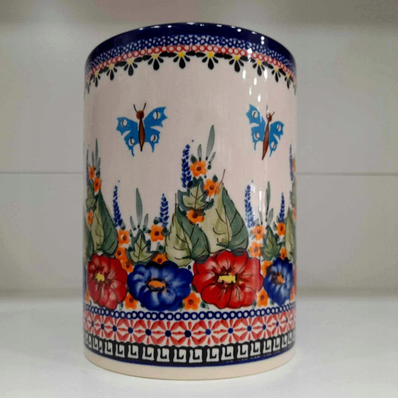 BOLESŁAWIEC OSŁONA WAZON UNIKAT POJEMNIK 832 DEK 149 GAT 1