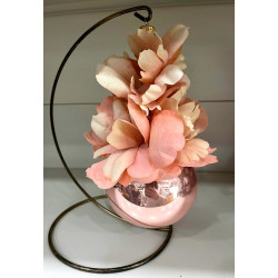 DEKORACYJNA Bombka Kwiat OZDOBA 20cm Polskie Ręcznie robione