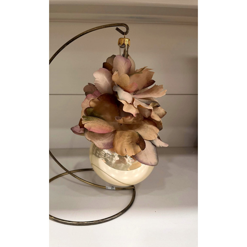 DEKORACYJNA Bombka Kwiat OZDOBA 20cm Polskie Ręcznie robione