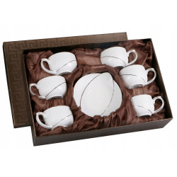 Filiżanka Veroni Elegance porcelana 190 ml 6 szt