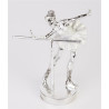 Figurka Srebrna Bond Baletnica 205x14cm