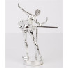 Figurka Srebrna Bond Baletnica 205x14cm