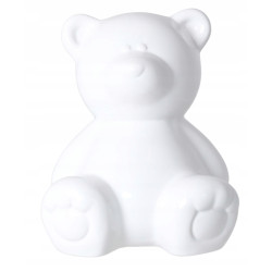 SKARBONKA CERAMICZNA MIŚ BIAŁY 19 cm