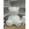 SKARBONKA CERAMICZNA MIŚ BIAŁY 19 cm