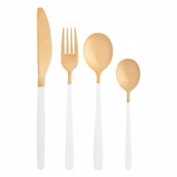 Komplet sztućców Altom Design Noble Gold 24 el