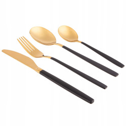 Komplet sztućców Altom Design Noble Gold 24 el