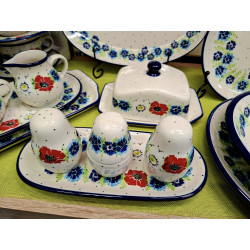 Serwis kawowo-obiadowy 6 osób KWIATY POLSKIE gat 1
