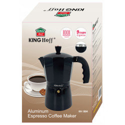 Kawiarka Zaparzacz KINGHoff KH1884 9 filiżanek Do indukcji Espresso 450 ml