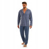 SESTO SENSO piżama męska rozpinana bawełna M