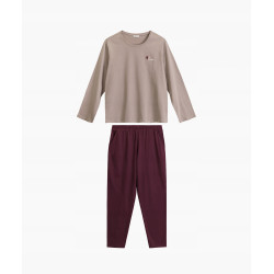 Piżama damska długi rękaw Atlantic L