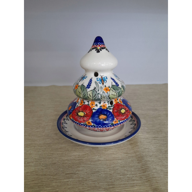 BOLESŁAWIEC LAMPION CHOINKA FIGURKA DEKORACJA 1285 DEK 149