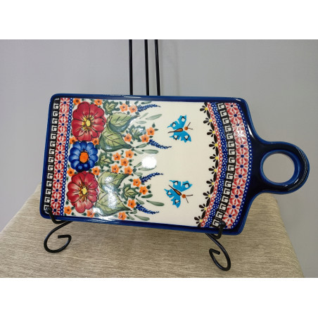 BOLESŁAWIEC PODSTAWKA CERAMICZNA DESKA DO KROJENIA 1064 DEK 149