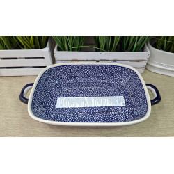 BOLESŁAWIEC PÓŁMISEK Z USZAMI NACZYNIE DO ZAPIEKANIA 35 L 1345 DEK 120