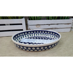 BOLESŁAWIEC PÓŁMISEK NACZYNIE DO ZAPIEKANIA 1 L 349 DEK 56