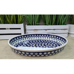 BOLESŁAWIEC PÓŁMISEK NACZYNIE DO ZAPIEKANIA 21 L 351 DEK 56