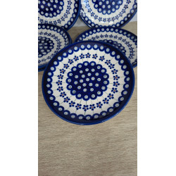 BOLESŁAWIEC ZESTAW 6 TALERZY PRZYSTAWKOWYCH ŚNIADANIOWYCH 195 CM DEK 166