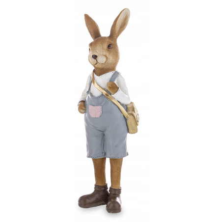 Figurka wielkanocna tworzywo sztuczne zając 255 cm