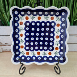 BOLESŁAWIEC TALERZ DESEROWY HERBATNIK 1610 DEK 41