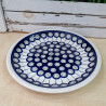 BOLESŁAWIEC TALERZ OBIADOWY PŁYTKI 24 CM 1001 DEK 8