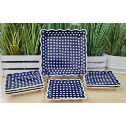 BOLESŁAWIEC ZESTAW DO CIASTA HERBATNIK DLA 6 OSÓB DEK 42