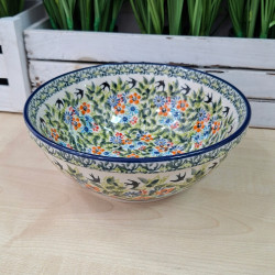 BOLESŁAWIEC SALATERKA NA SAŁATKĘ SURÓWKĘ 13 L 850 DEK 128