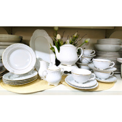 ĆMIELÓW ROCOCO 3604 SERWIS KAWOWOHERBACIANY DLA 6 OSÓB 23ELZŁOTY PASEK