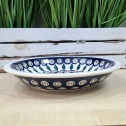 BOLESŁAWIEC TALERZ OBIADOWY GŁĘBOKI 1002 DEK 56