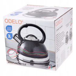 CZAJNIK 30L ODELO MAGIC CZARNY ZE ZMIANĄ KOLORU