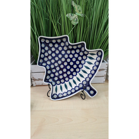 BOLESŁAWIEC TALERZ PÓŁMISEK CHOINKA 1759 DEK 56