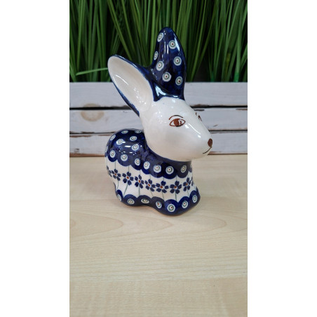 BOLESŁAWIEC FIGURKA ZAJĄC ZAJĄCZEK 1667 DEK 166