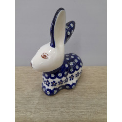 BOLESŁAWIEC FIGURKA ZAJĄC ZAJĄCZEK 1667 DEK 166