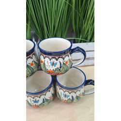 BOLESŁAWIEC ZESTAW 6 KUBKÓW 230 ML DLA 6 OSÓB 1472 DEK 149