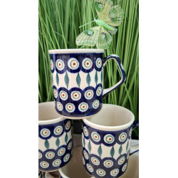 BOLESŁAWIEC ZESTAW 6 KUBKÓW 250 ML 6 OSÓB 872 DEK 56