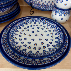 BOLESŁAWIEC 20EL SERWIS 4 OS OBIADOWO KAWOWY DEK 882 GAT 1 OBIAD