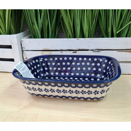 BOLESŁAWIEC NACZYNIE ŻAROODPORNE PROSTOKĄTNE 12 L 174 DEK 166