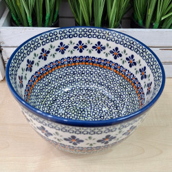 BOLESŁAWIEC MISKA PEŁNA SALATERKA DUŻA 225 L 985 DEK 60