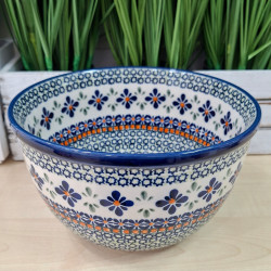 BOLESŁAWIEC MISKA PEŁNA SALATERKA DUŻA 225 L 985 DEK 60