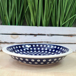 BOLESŁAWIEC TALERZ OBIADOWY GŁĘBOKI 1002 DEK 42