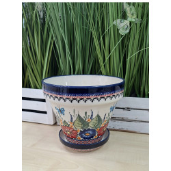 BOLESŁAWIEC DONICZKA DONICA OSŁONKA Z PODSTAWKĄ 892894 DEK 149