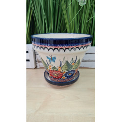 BOLESŁAWIEC DONICZKA DONICA OSŁONKA Z PODSTAWKĄ 892894 DEK 149