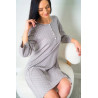 Muzzy Nightwear koszula nocna damska rękaw 34 rozmiar L